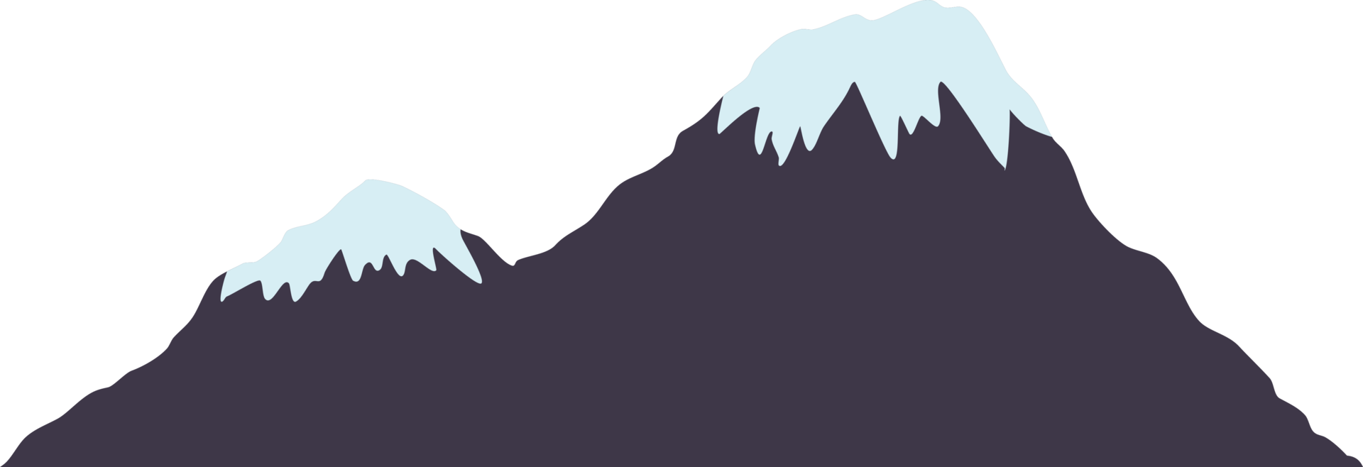 snow mountain png