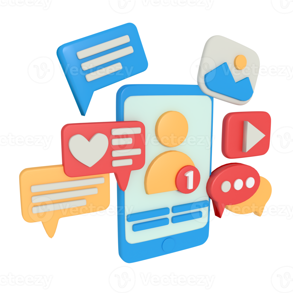 3d modeling Follow User Account in phone png