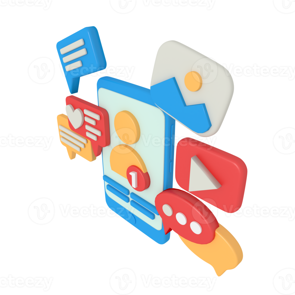 3d modeling Follow User Account in phone png
