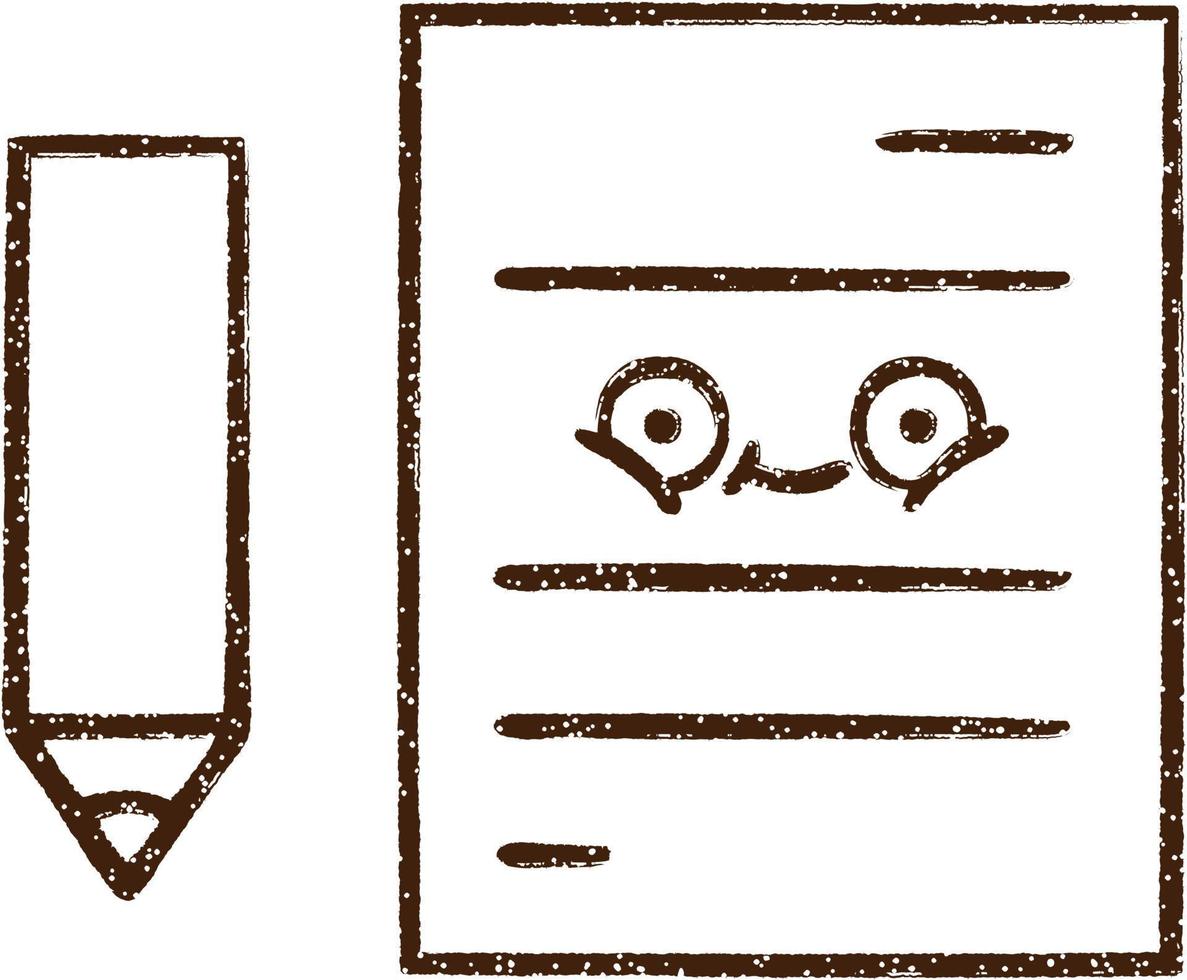 Pencil Notes Charcoal Drawing 12299989 Vector Art at Vecteezy