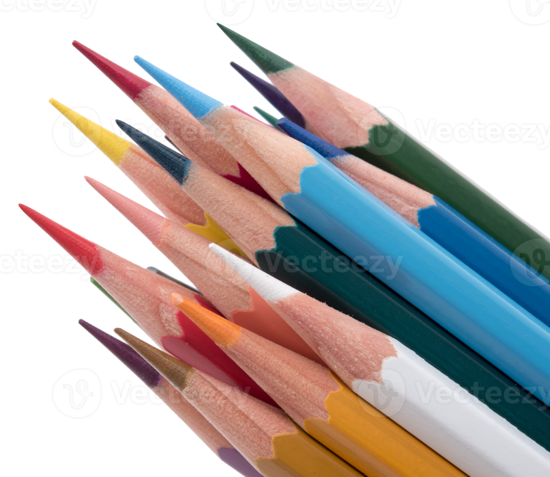 Colored pencils isolated png