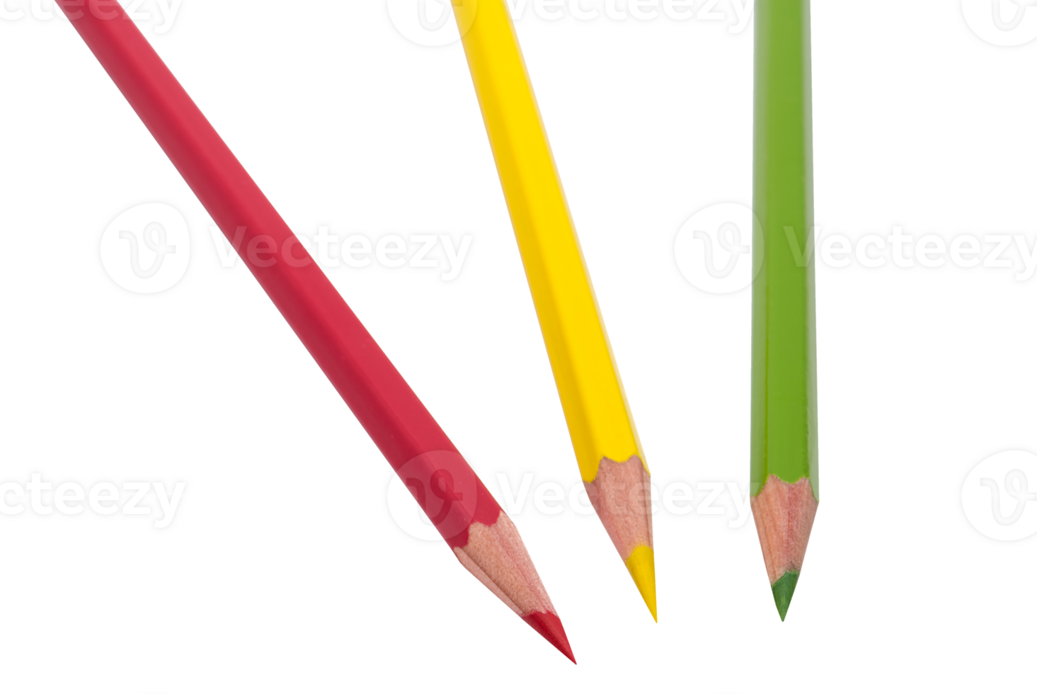 crayons de couleur isolés png