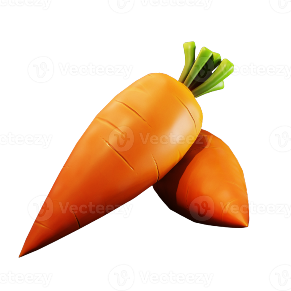 Fresh carrot for your vegetable concept. png