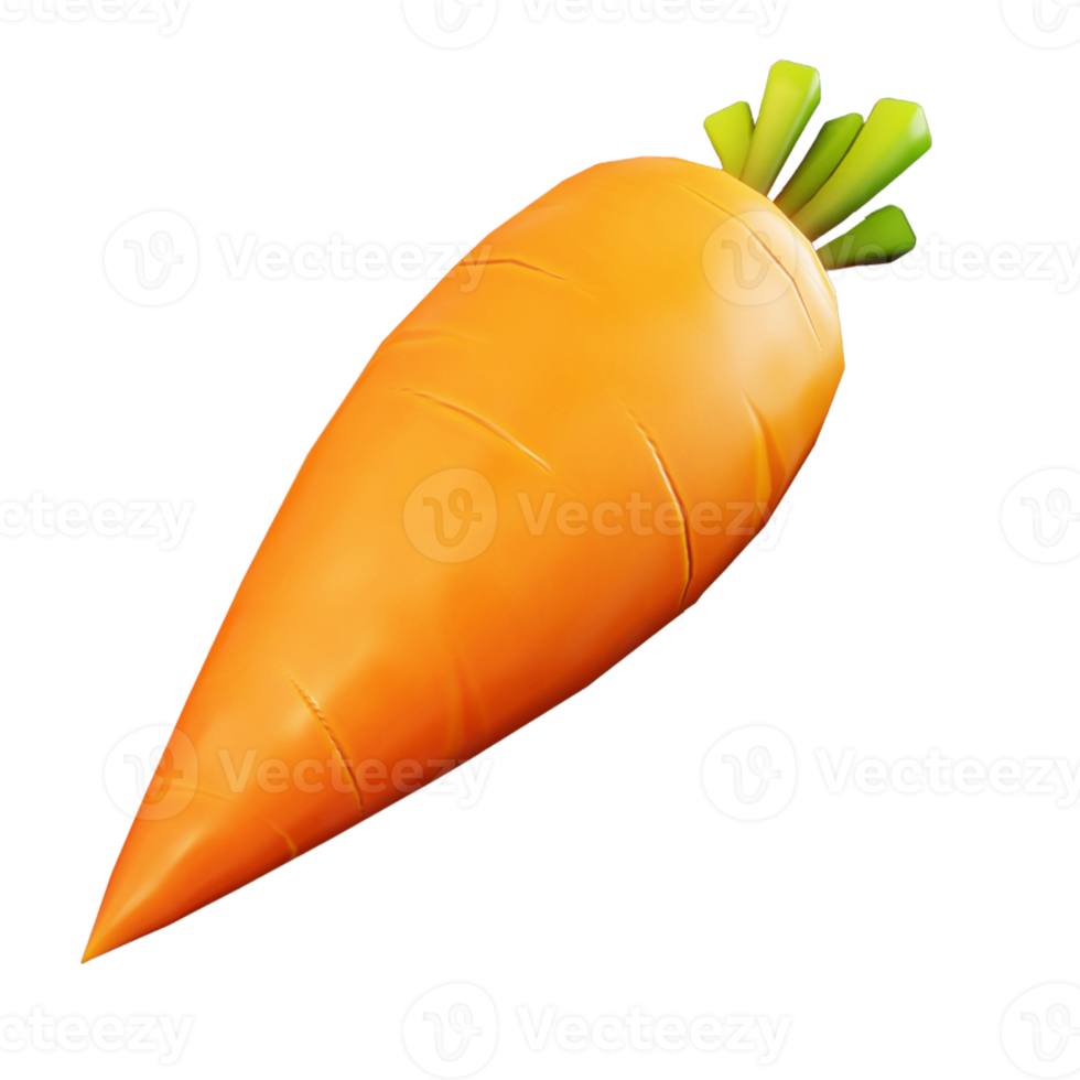 Fresh carrot for your vegetable concept. png