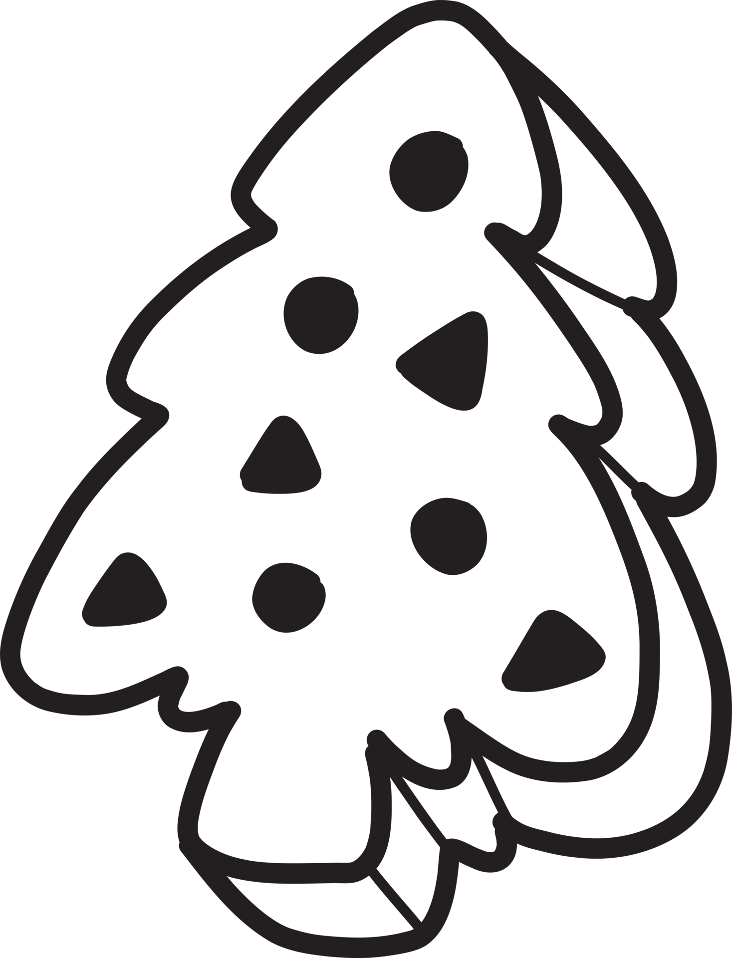 Hand Drawn christmas tree illustration 12300478 PNG