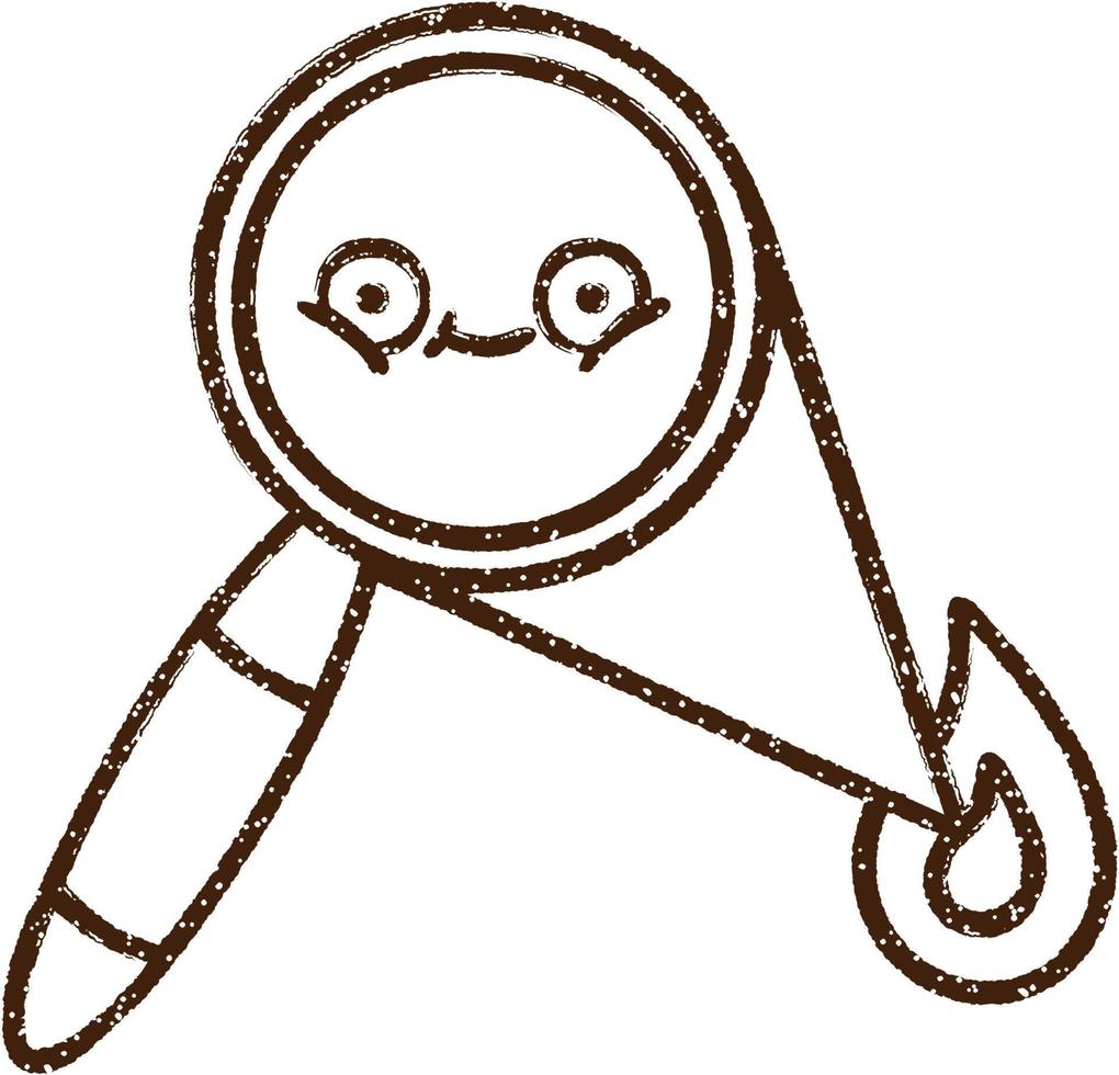 Magnifying Glass Charcoal Drawing 9593028 Vector Art at Vecteezy