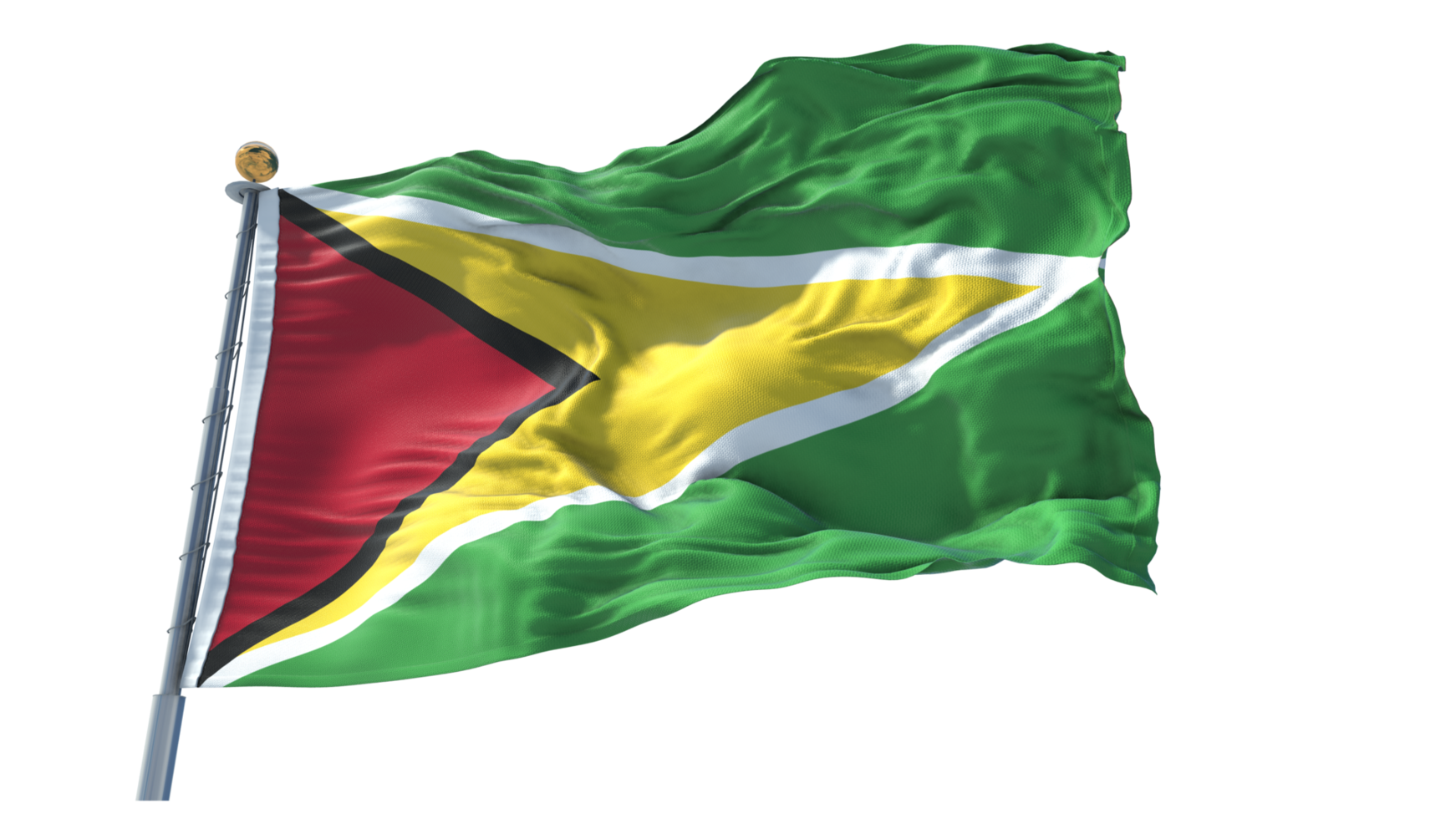 Guyana Flag PNG