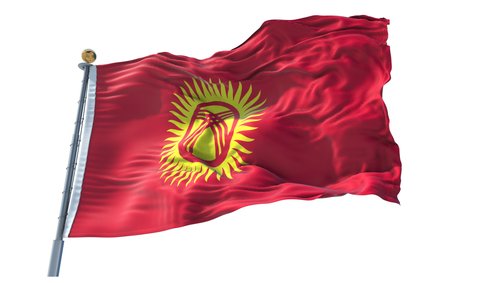 Kyrgyzstan bandiera png