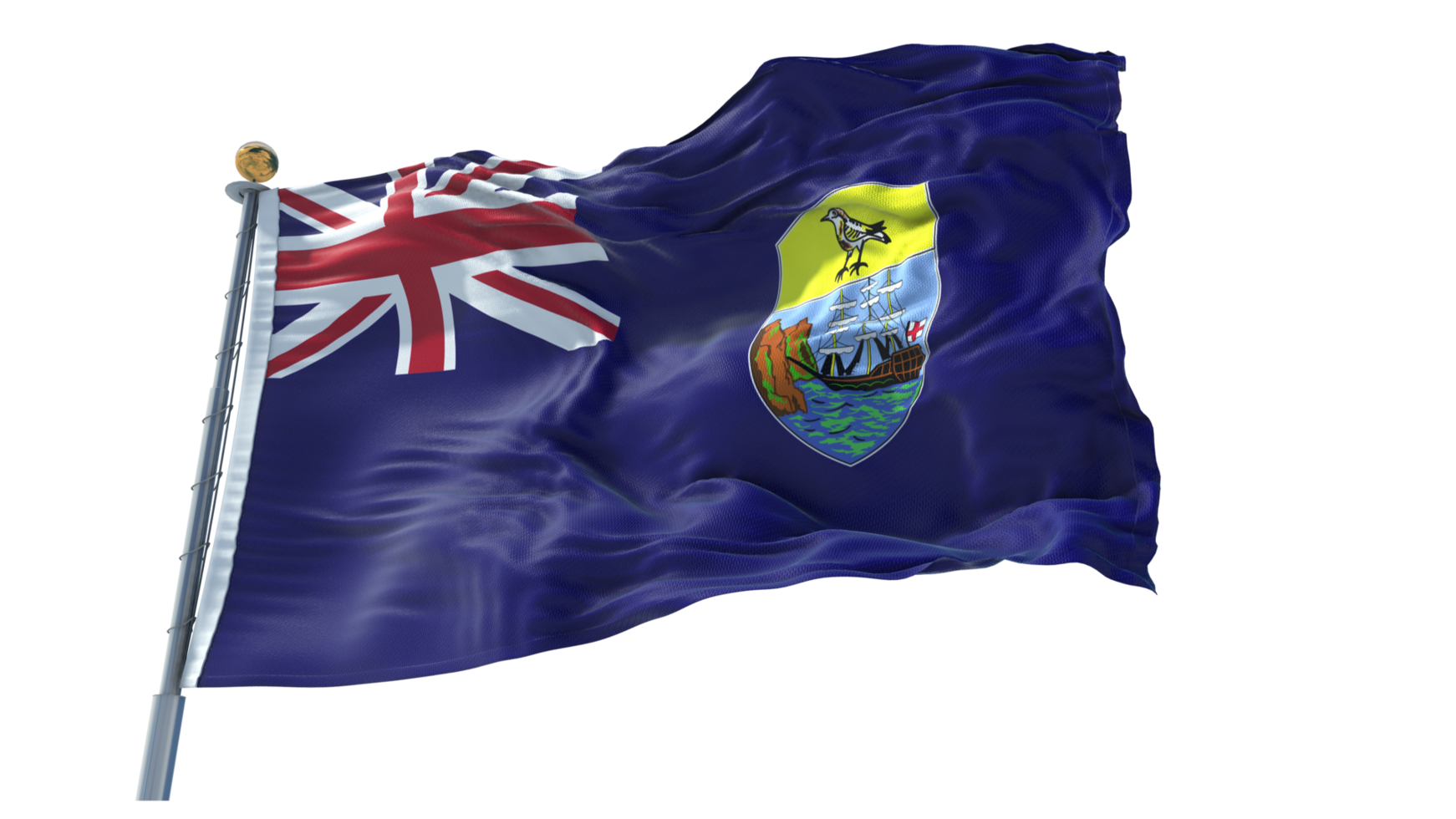 Saint Helena Flag PNG