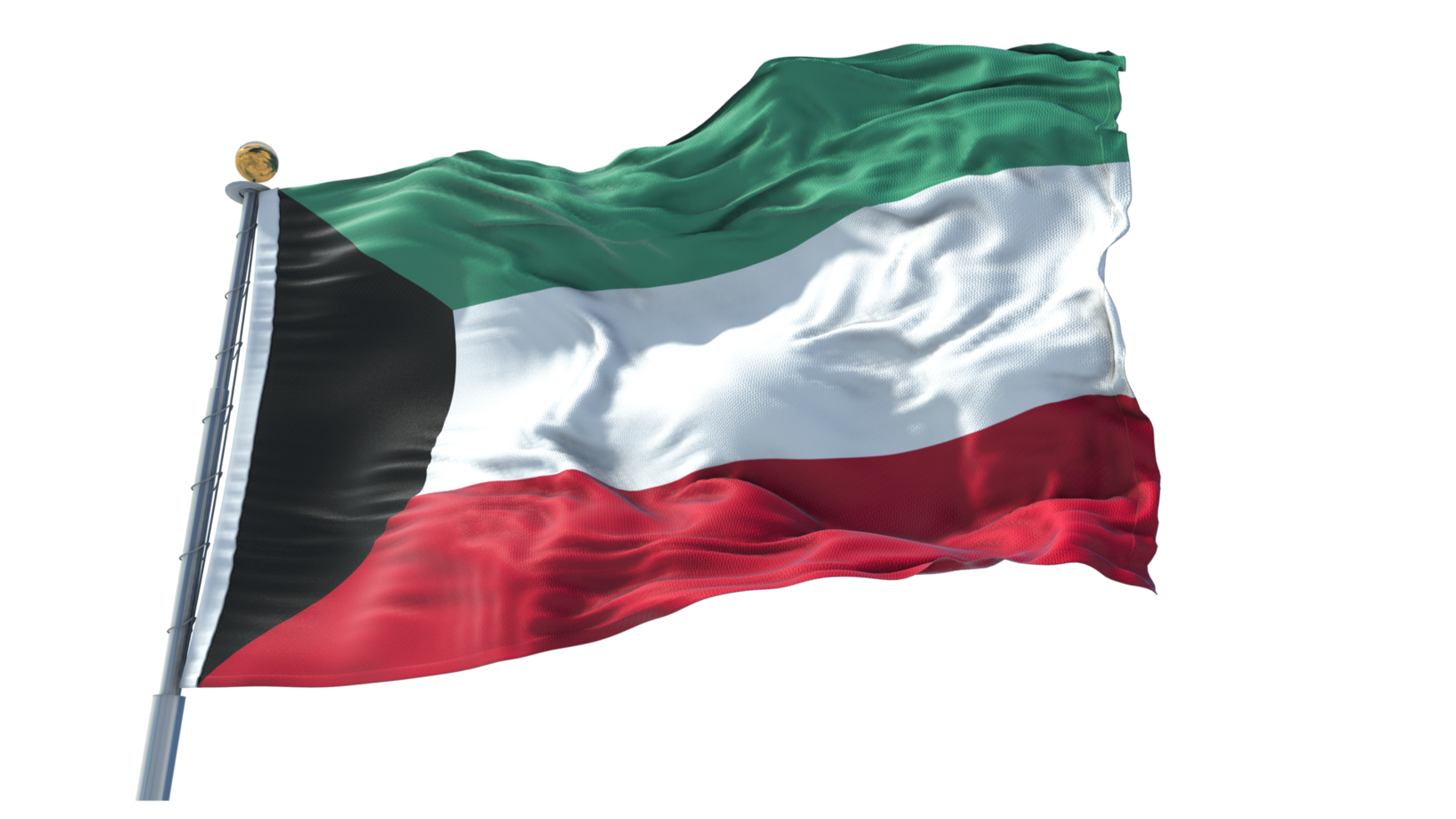 bandera de kuwait png