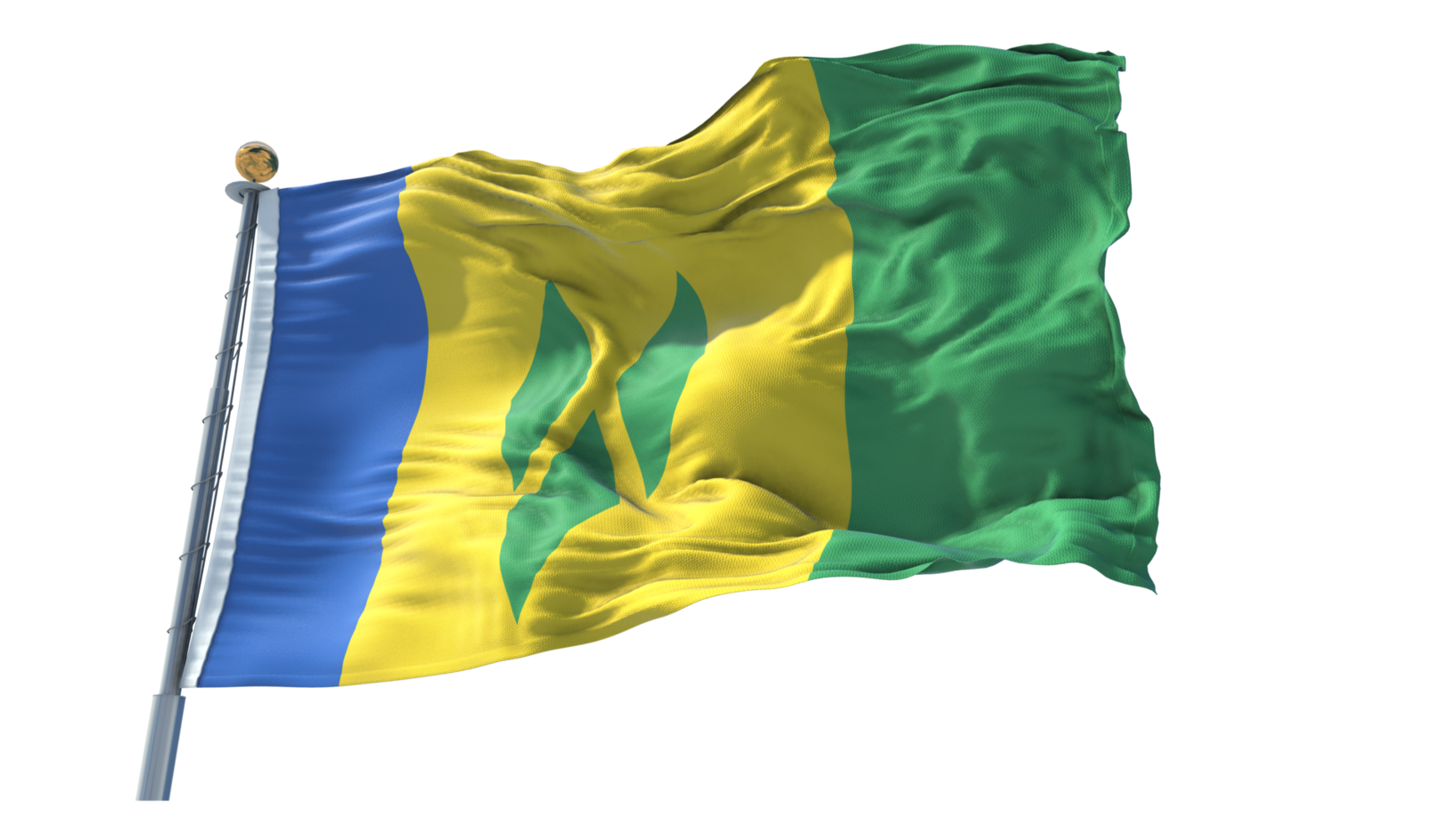 Saint Vincent and the Grenadines Flag PNG