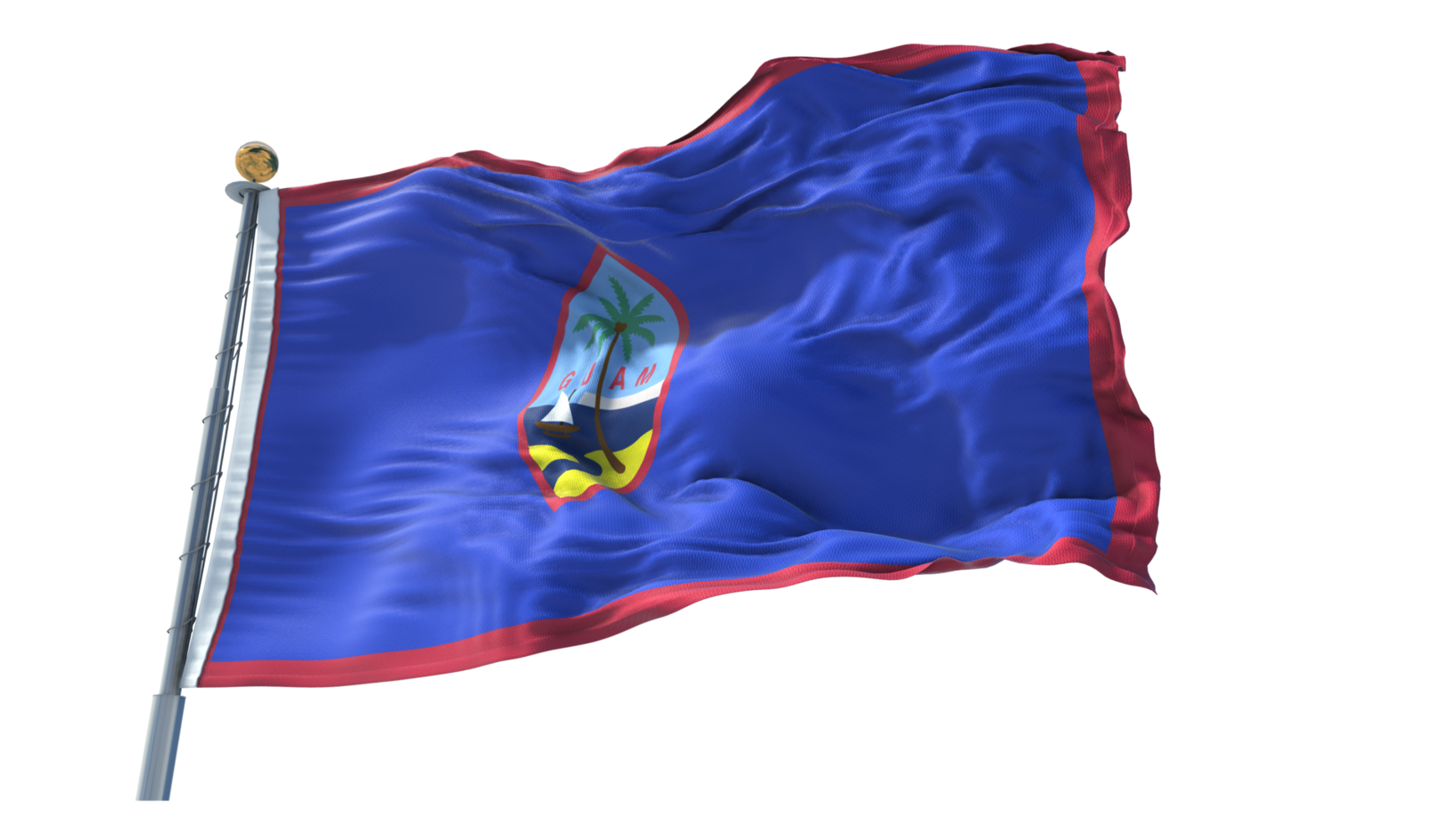 bandera de guam png