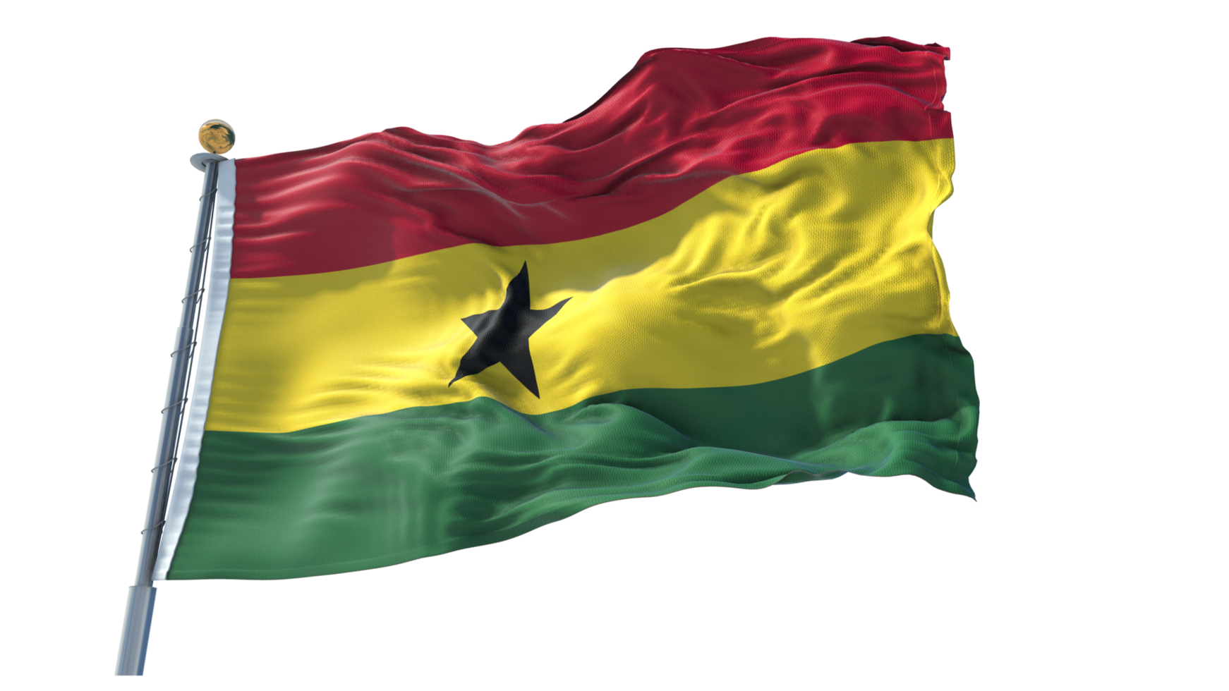 Ghana Flag PNG