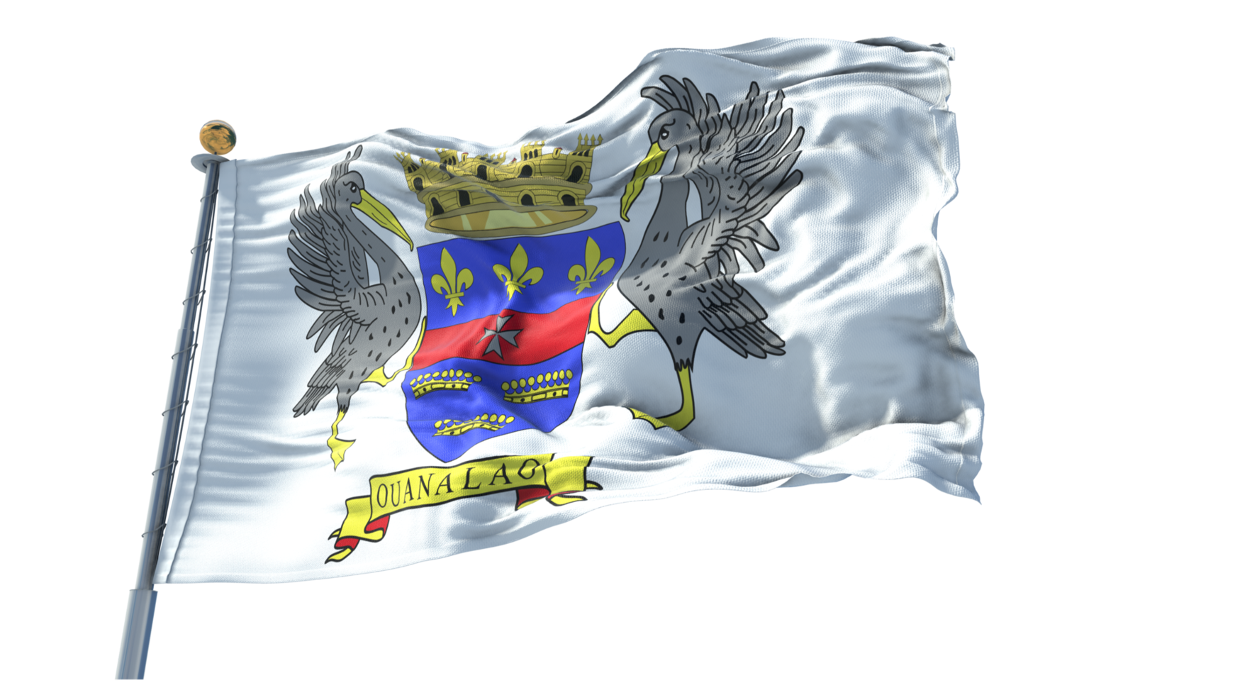bandera de san bartolomé png 12301171 PNG
