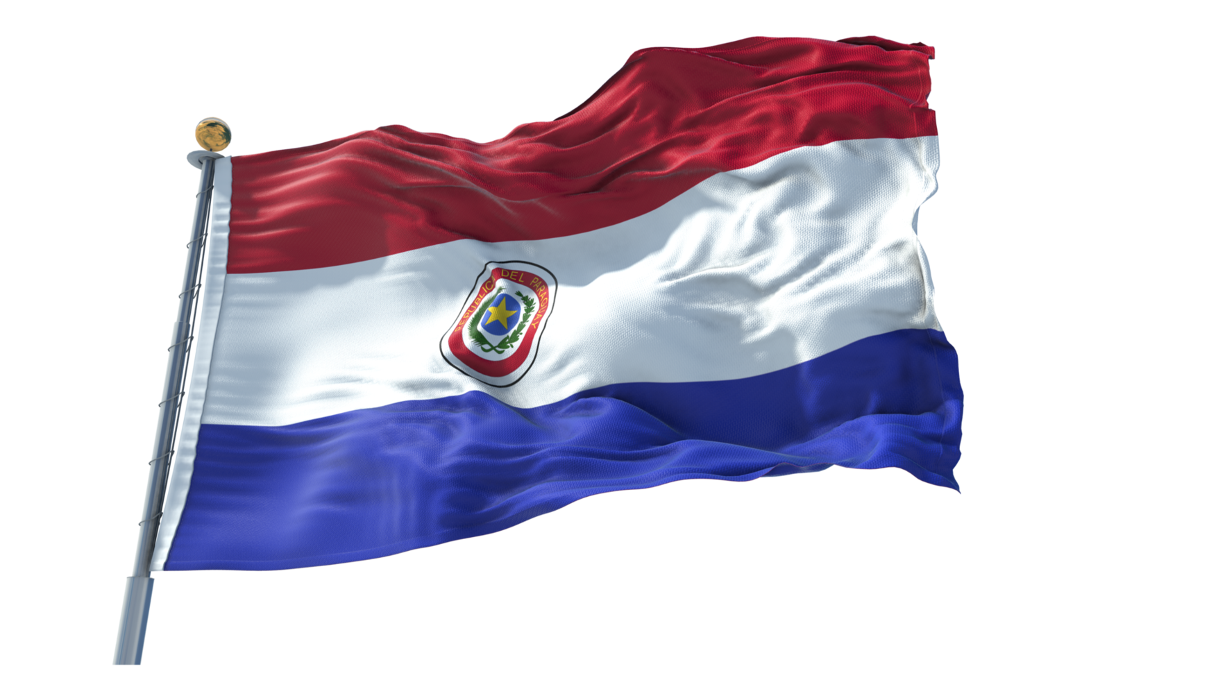 bandera de paraguay png