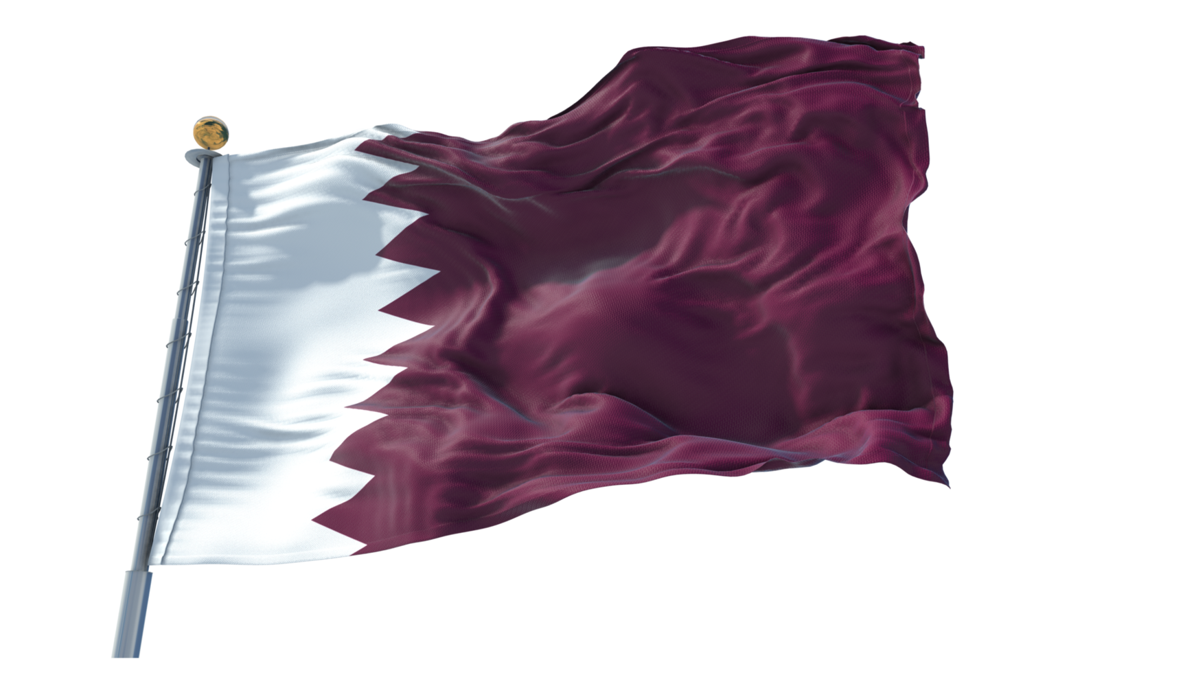 bandiera del qatar png