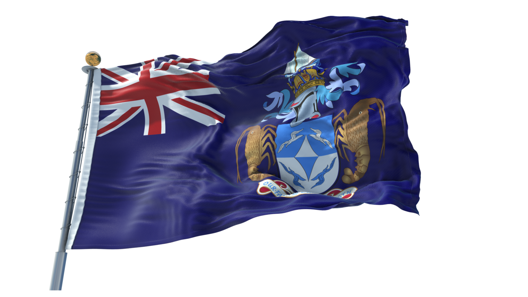 Tristan da Cunha Flag PNG