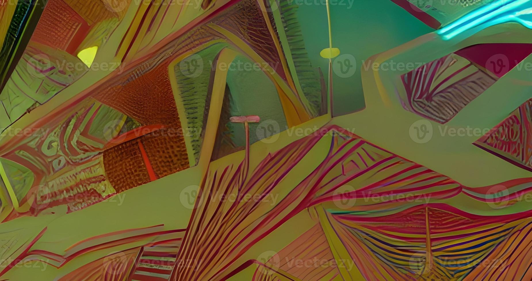 Abstract purple modern fractal. Bright background for creative graphic design. Artwork for creative graphic design photo