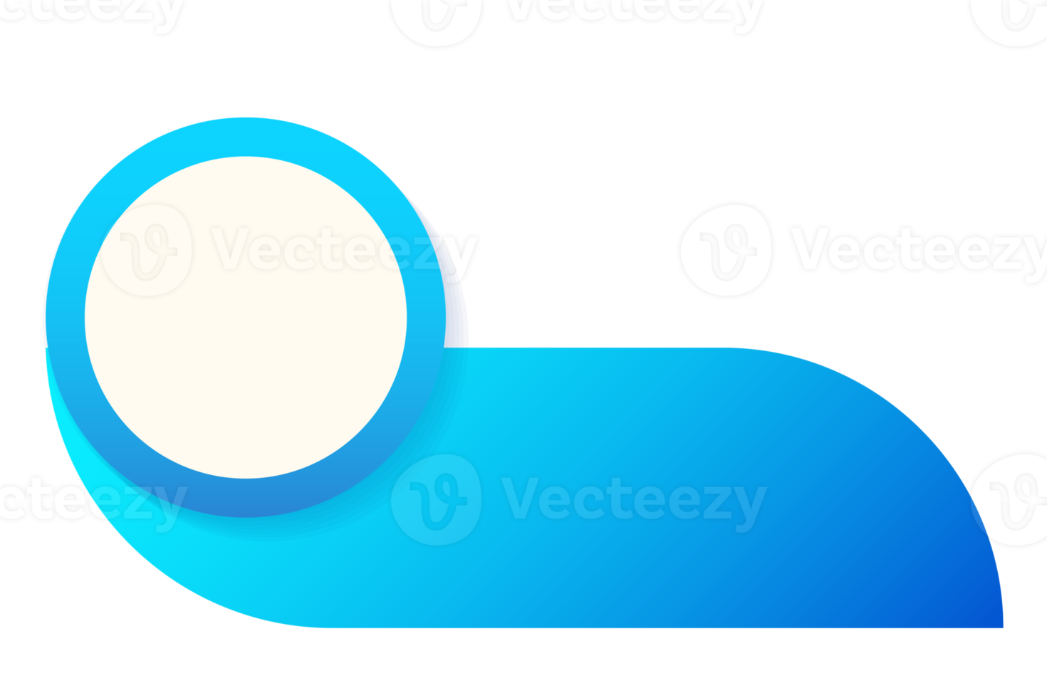 Infographic design template, lower third PNG with transparent background.