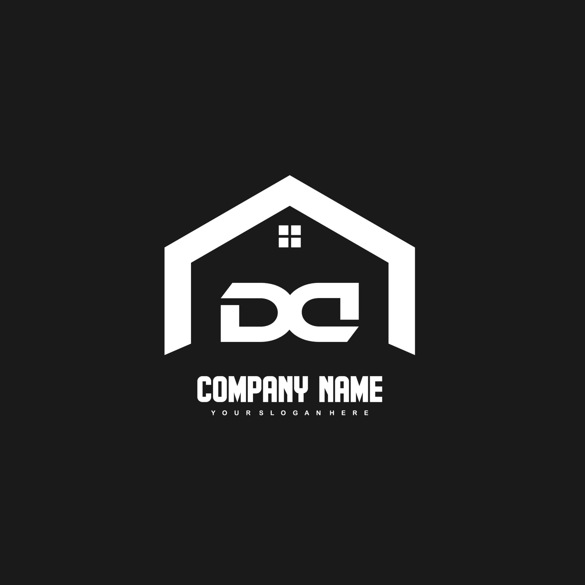 DD Initial Letters Logo design vector for construction, home, real
