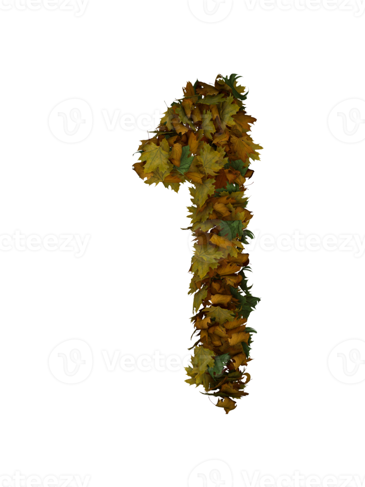 tekst gemaakt uit van herfst leafe lettertype 2 png