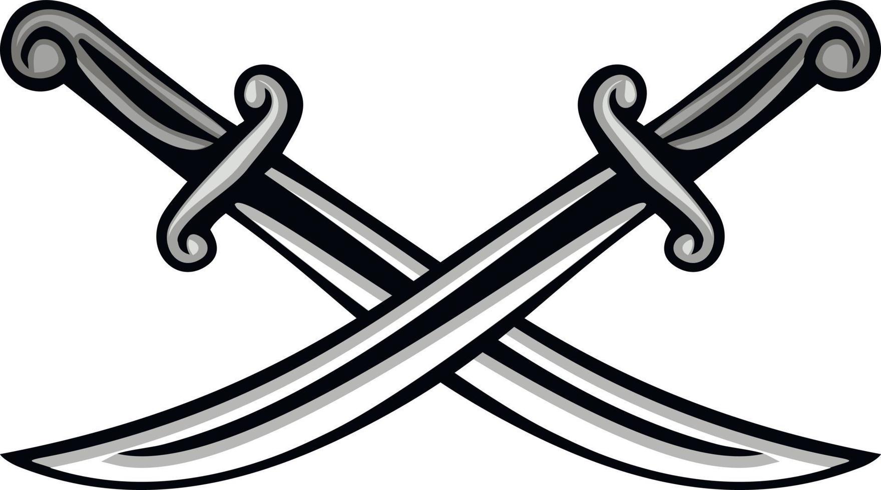 Swords Outline, sword, Cross Swords, swords, weapons, Crossing Swords icon