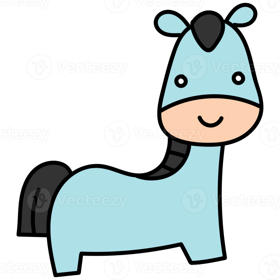cute cartoon horse png