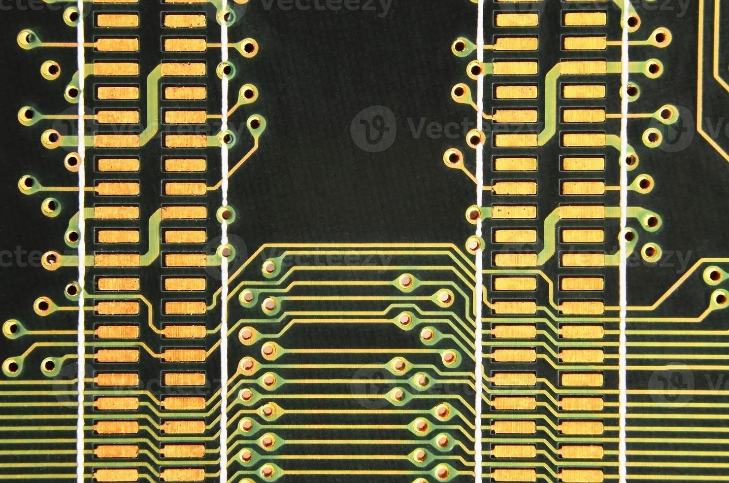 Macro of circuit board photo
