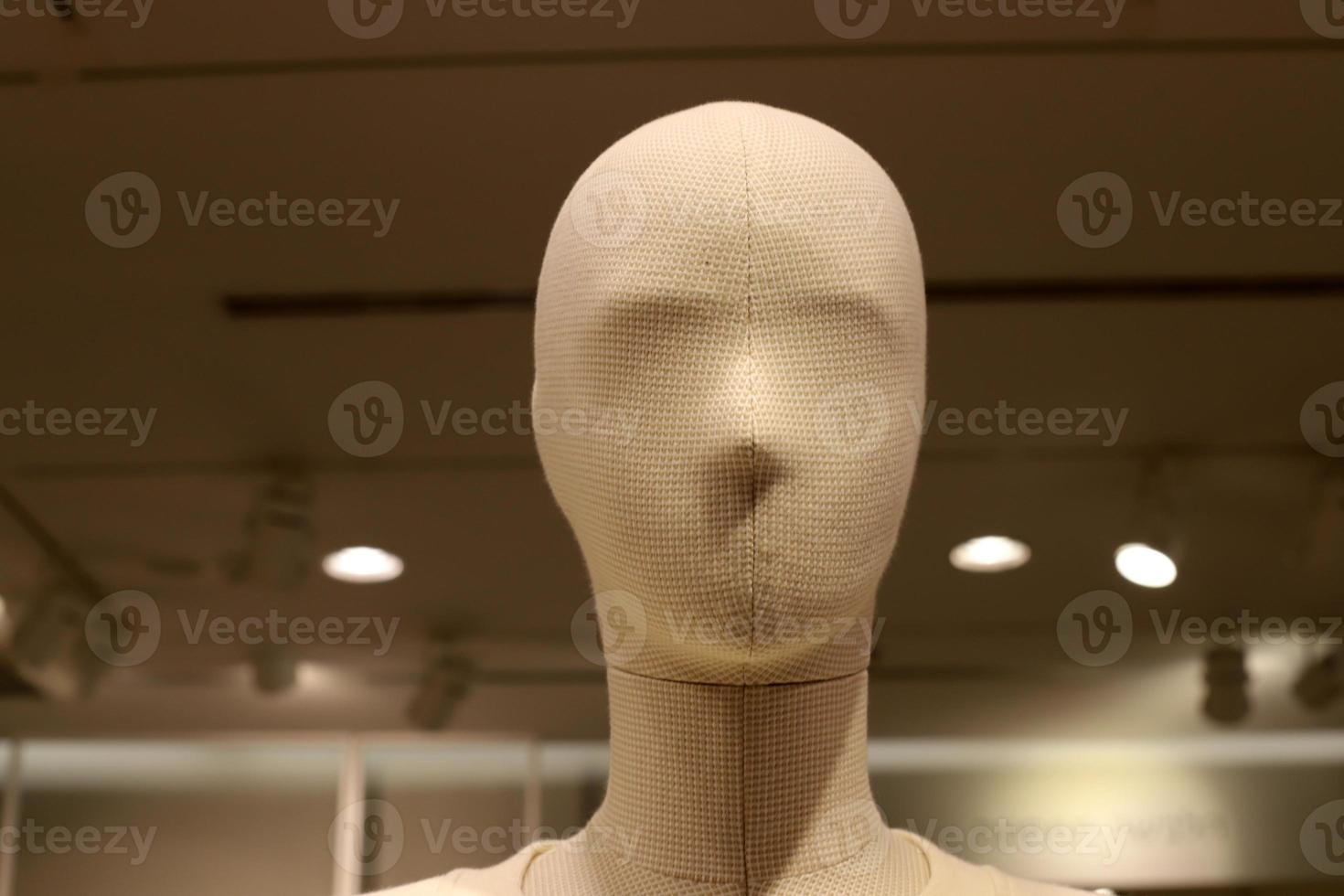 Goods and clothing are sold in a large store in Israel. photo