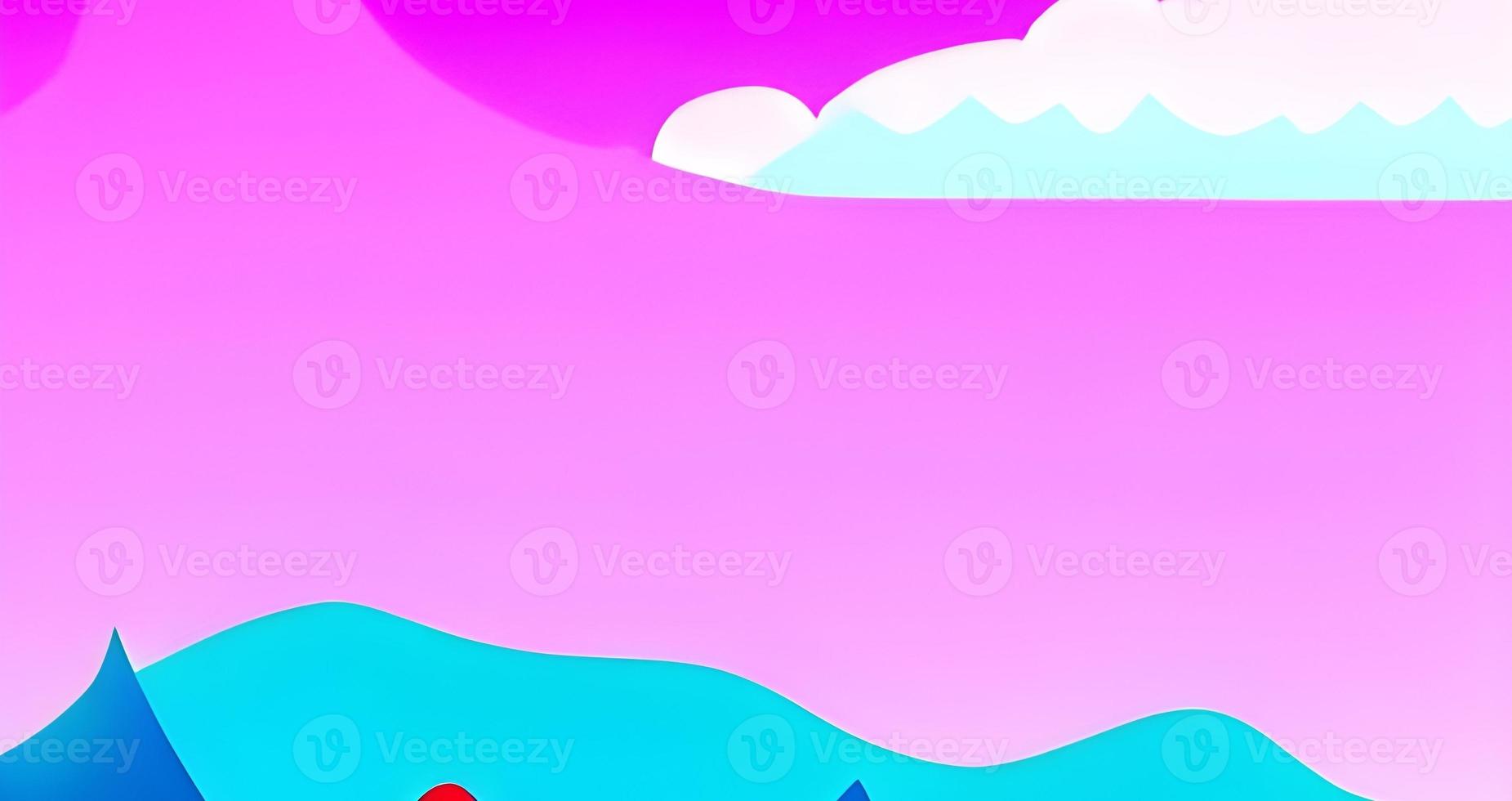 alien planet, neon space background with falling meteor in dark starry sky, fantasy extraterrestrial landscape with craters full of glowing liquid, Cartoon photo