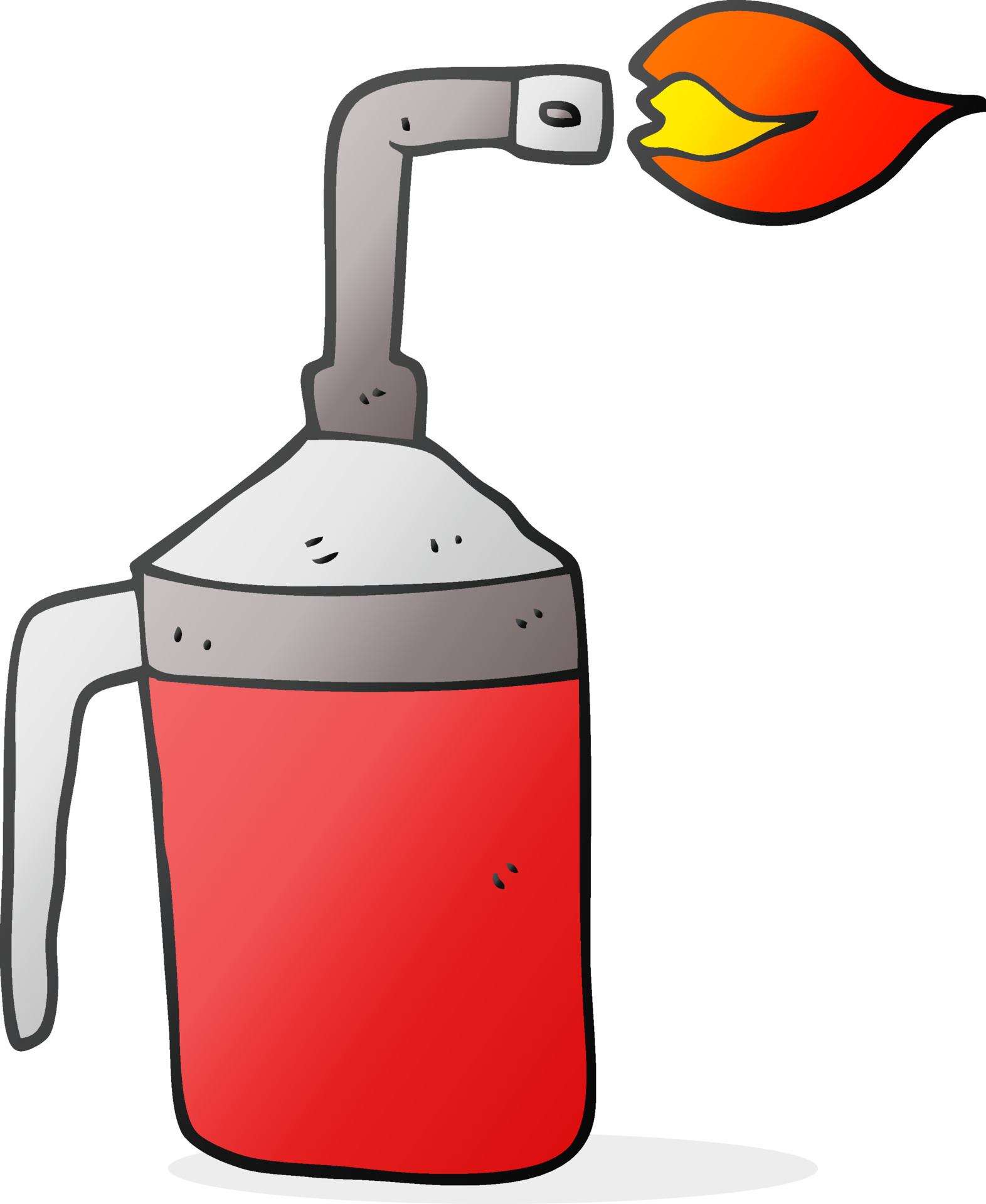 cartoon blow torch 12312683 Vector Art at Vecteezy
