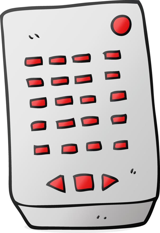 cartoon remote control vector