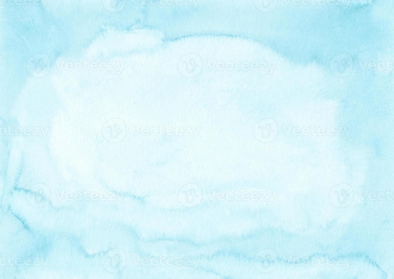 Watercolor pastel turquoise background with copy space. Light blue-green  stains on paper, hand painted texture. 12313020 Stock Photo at Vecteezy