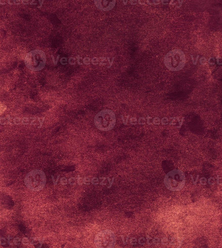 Watercolor elegant dusty burgundy background texture. Vintage watercolour deep crimson backdrop. Hand painted photo