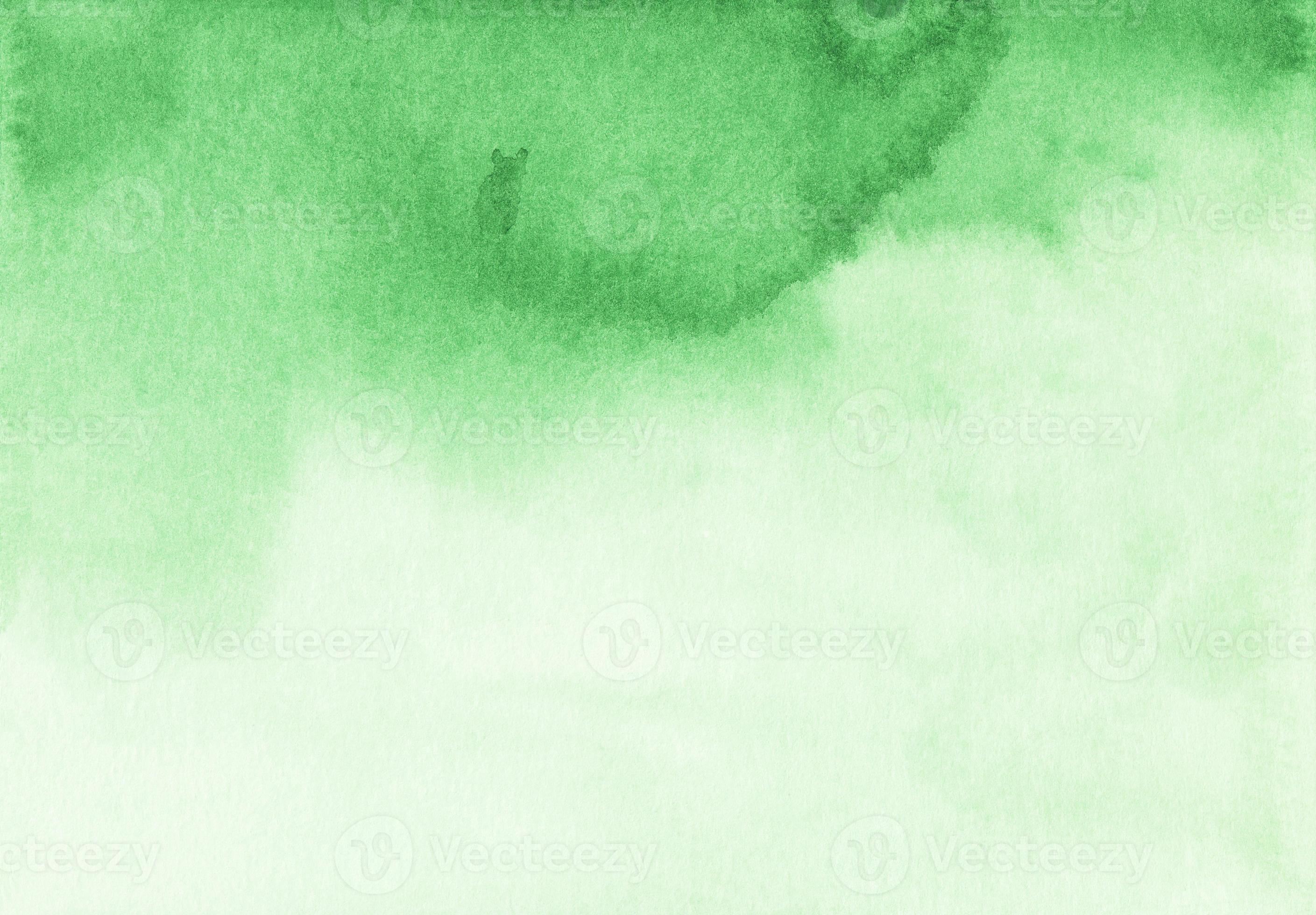 Watercolor light green ombre background texture. Aquarelle pastel green  gradient backdrop. Horizontal template. 12313114 Stock Photo at Vecteezy