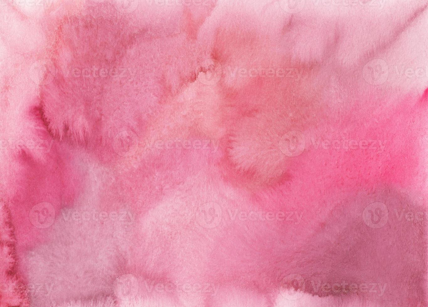 Watercolor pink background texture. Light red stains on paper, hand  painted. 12313205 Stock Photo at Vecteezy