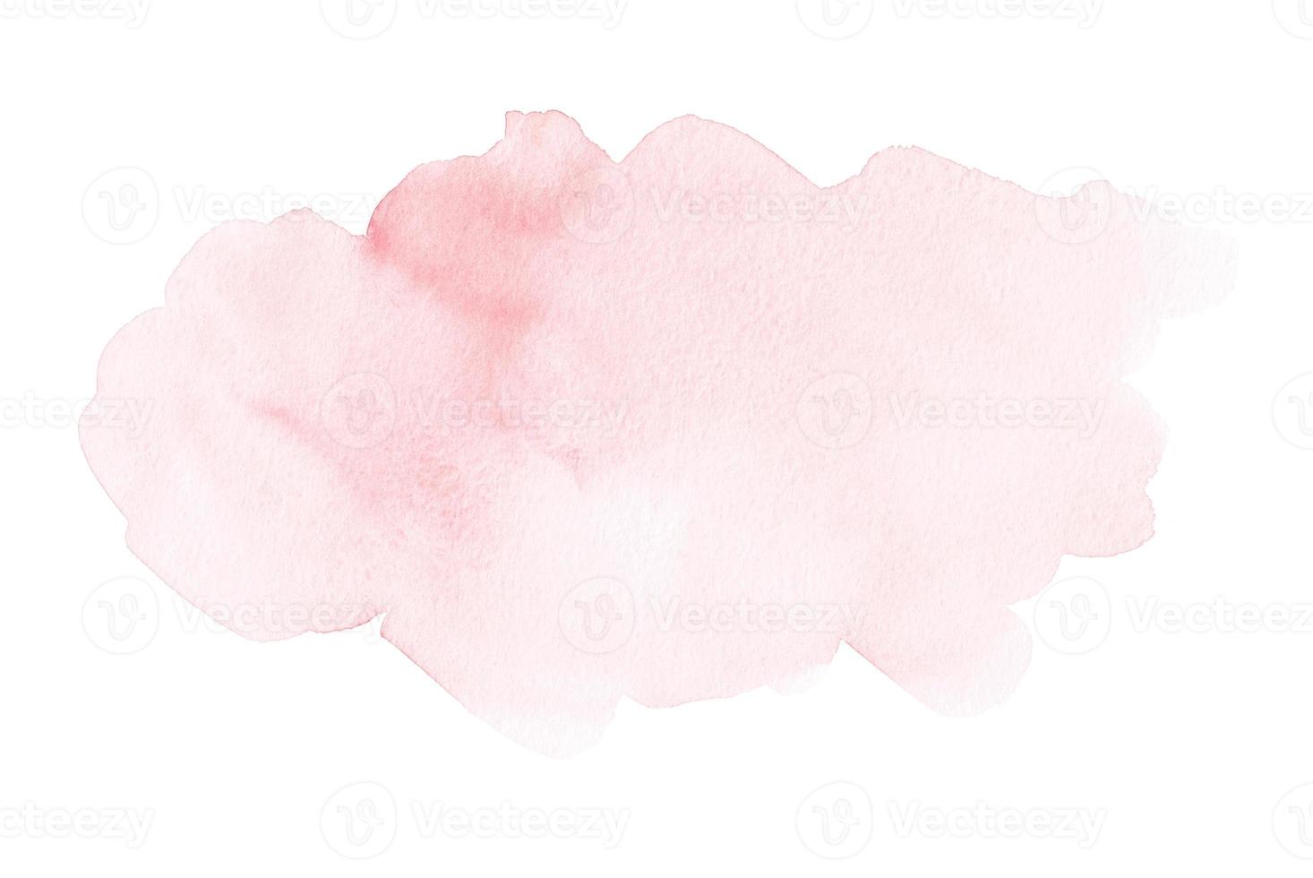 Punto de acuarela rosa pastel abstracto sobre fondo blanco. mancha de  acuarela con espacio para texto. ilustración aislada pintada a mano con  espacio de copia. 12313330 Foto de stock en Vecteezy