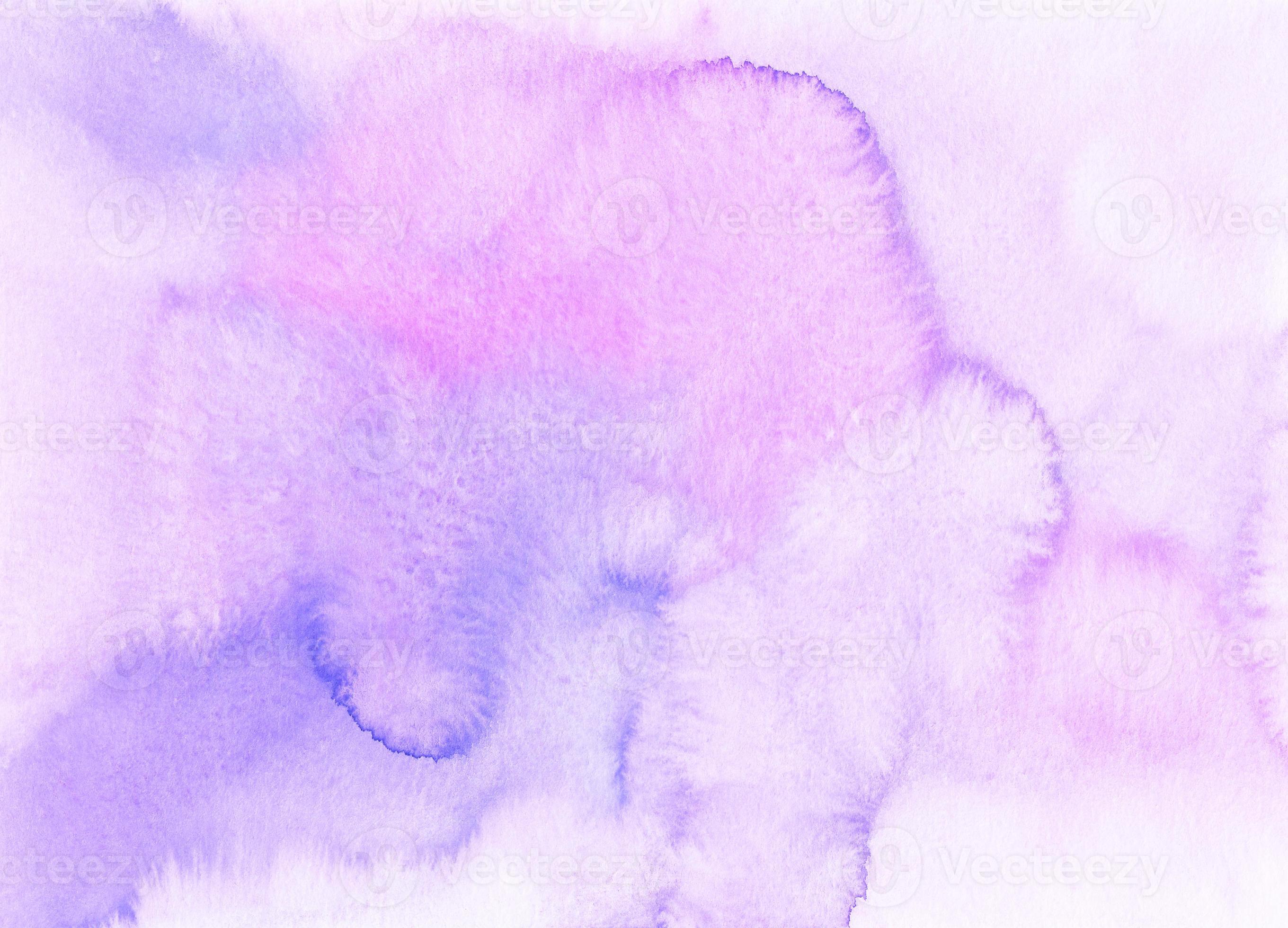 Watercolor pastel purple and pink background texture. Lavender color