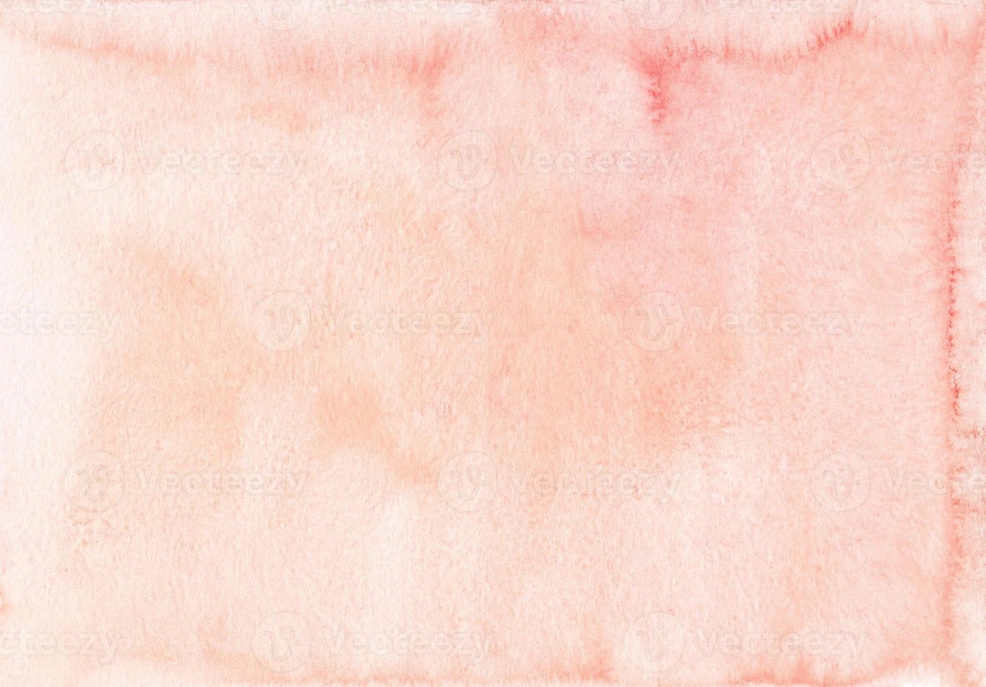 Watercolor pastel peach color background texture. Light orange stains on  paper, hand painted. 12313485 Stock Photo at Vecteezy