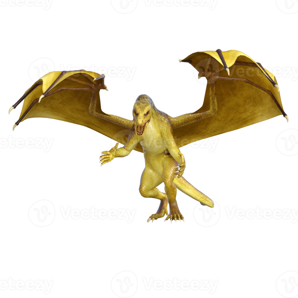 Dragon 3d Model png