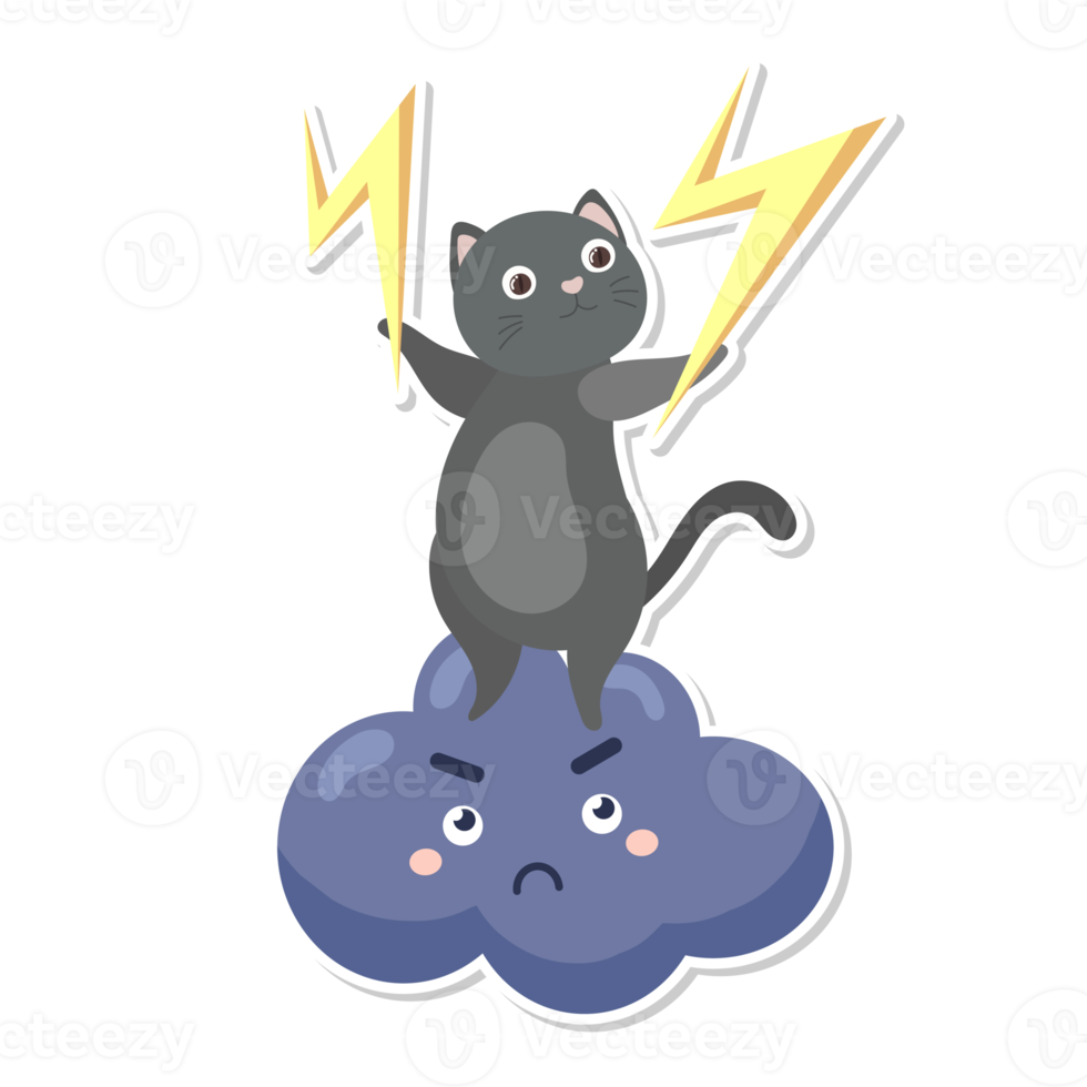 cat and weather cartoon png