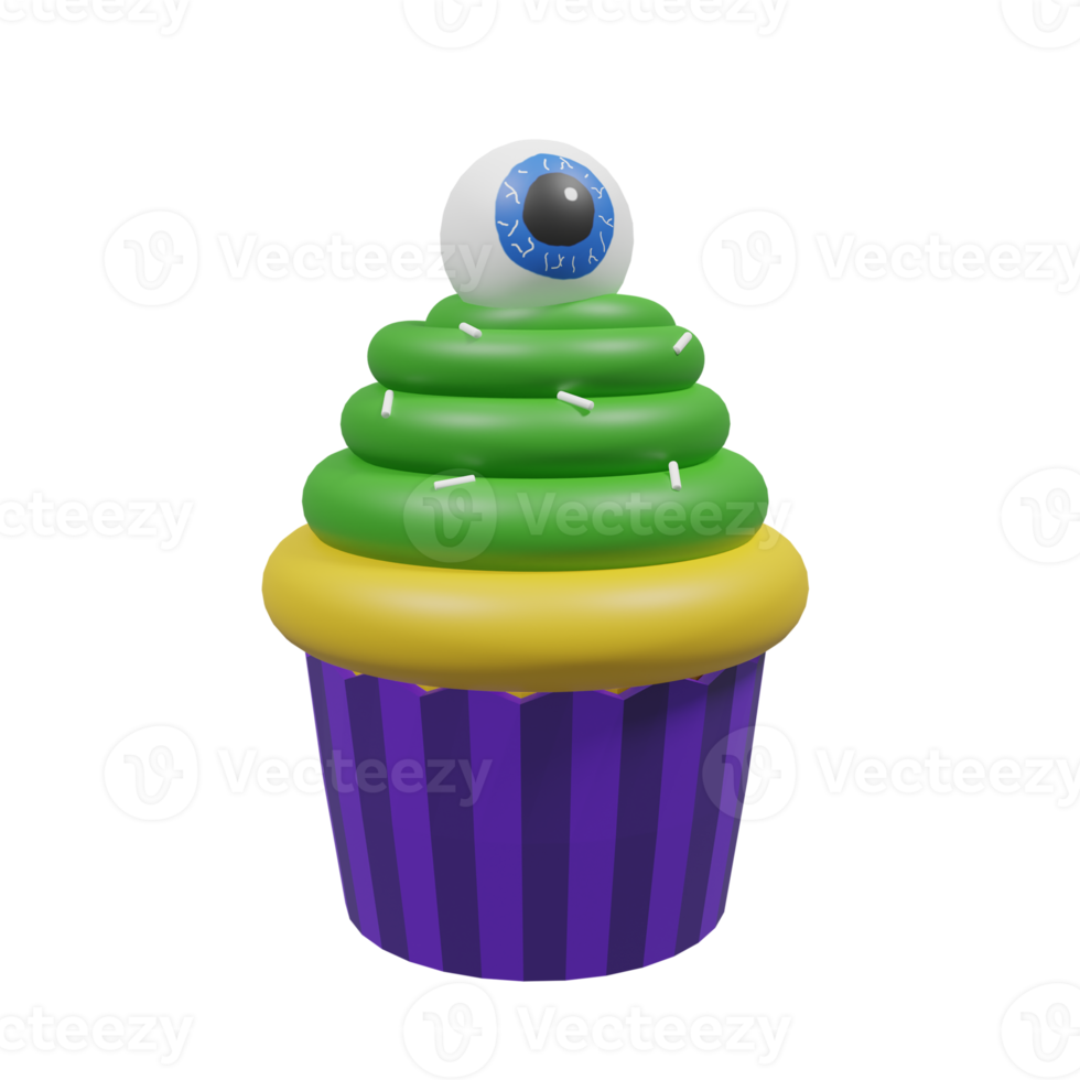 3D Spooky Halloween Cake png