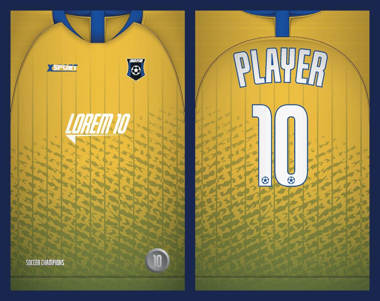 Soccer jersey design for sublimation, sport t shirt design vector