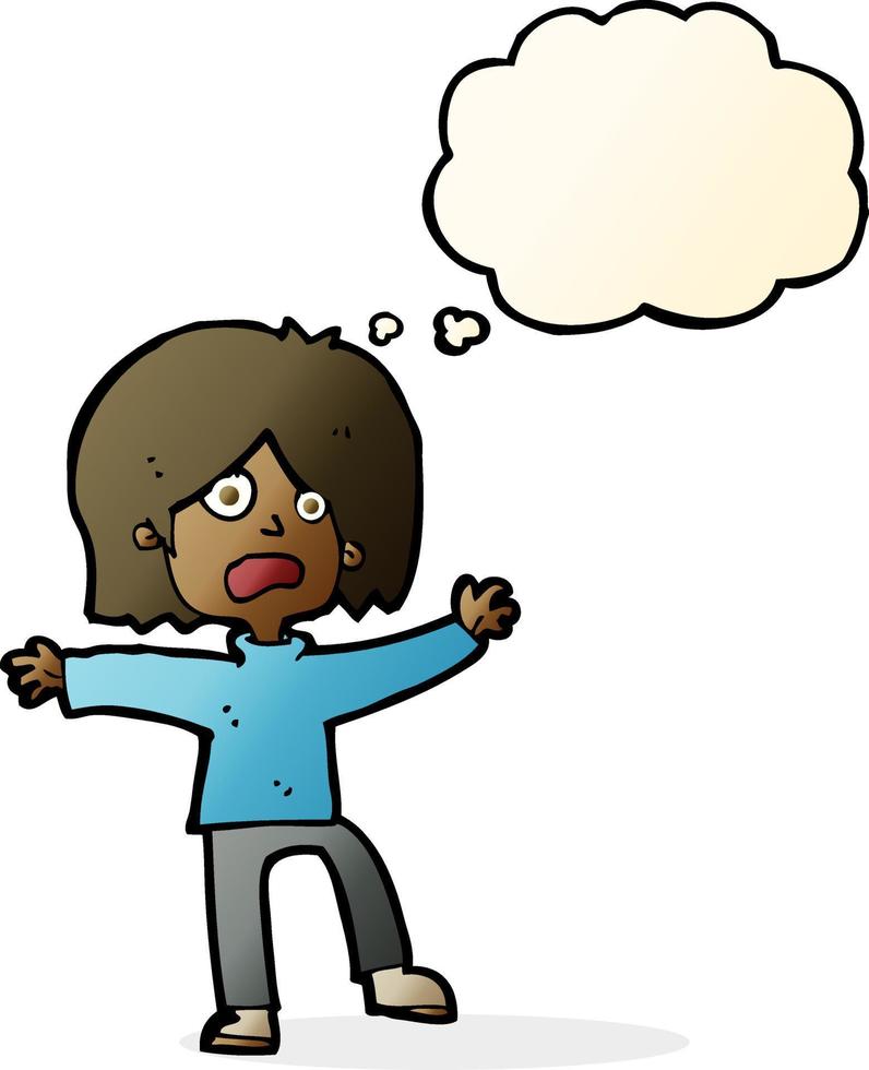 cartoon scared person with thought bubble 12317470 Vector Art at Vecteezy cartoon scared person with thought bubble 12317470 Vector Art at Vecteezy