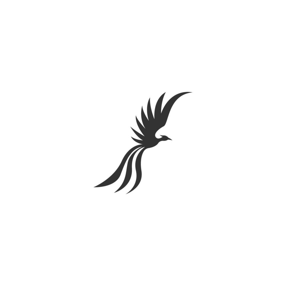 Phoenix logo icon design vector