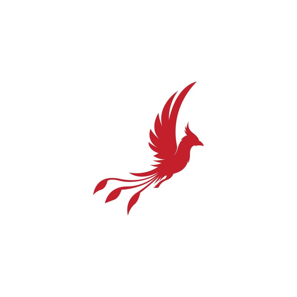Phoenix logo icon design vector