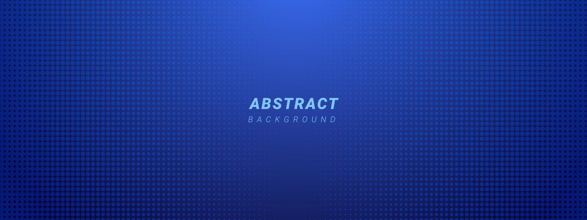 Abstract dark blue Halftone background  vector illustration.