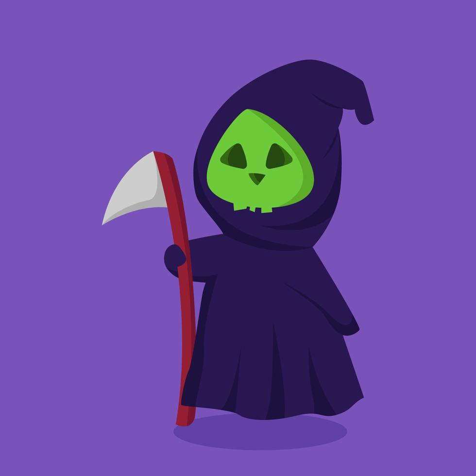 Witch Character Design Illustration vector
