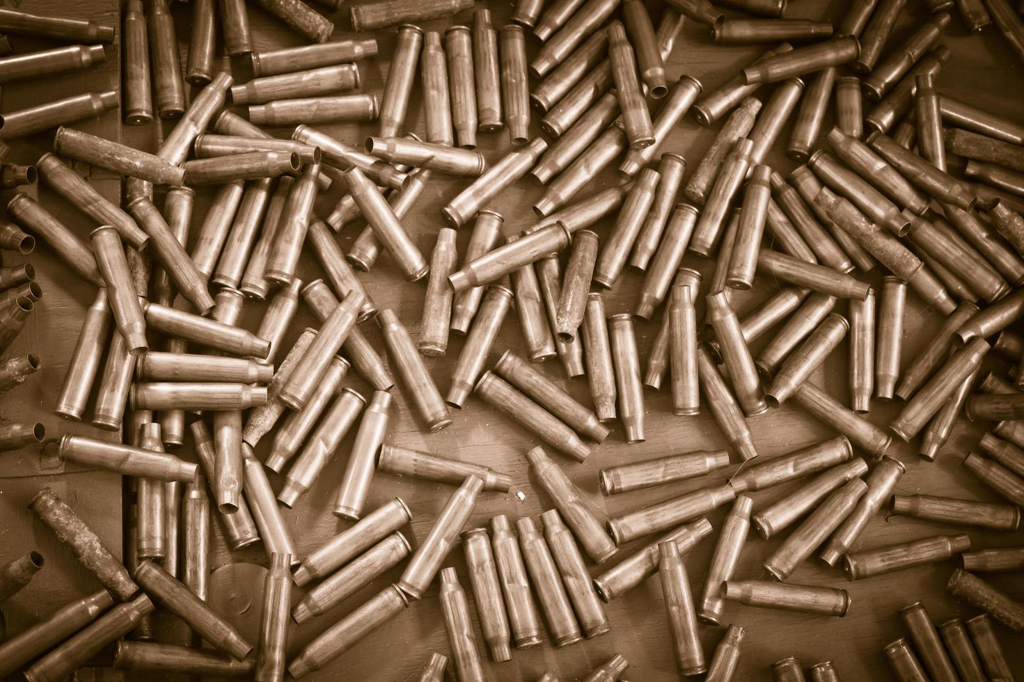 Pile of bullets background photo