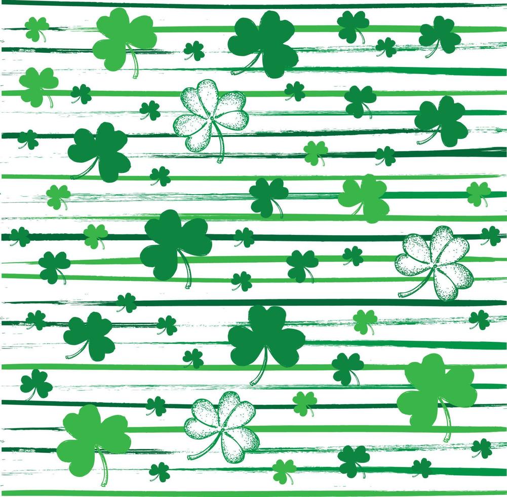 St. Patrick's Day set. Hand drawn illustrations vector